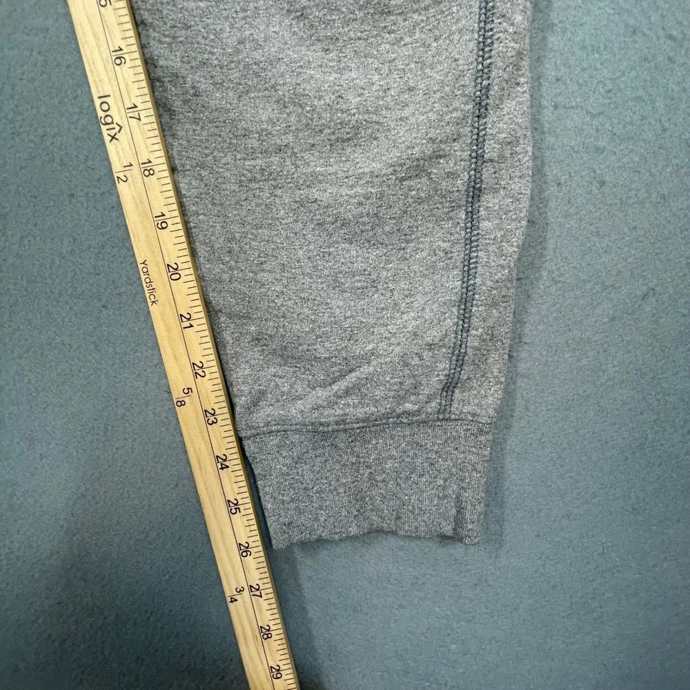 The North Face Gray Fleece Drawstring Jogger Sweatpants Mens Small S